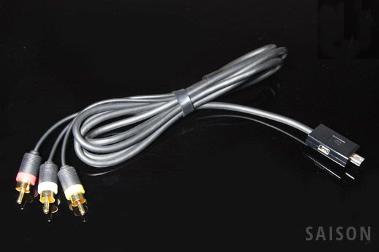 Coaxial Custom TV Cable Assembly RCA and Mini USB